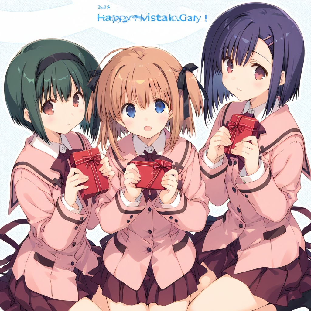 エロゲー風『ハッピーバレンタイン』 | の人気AIイラスト・グラビア