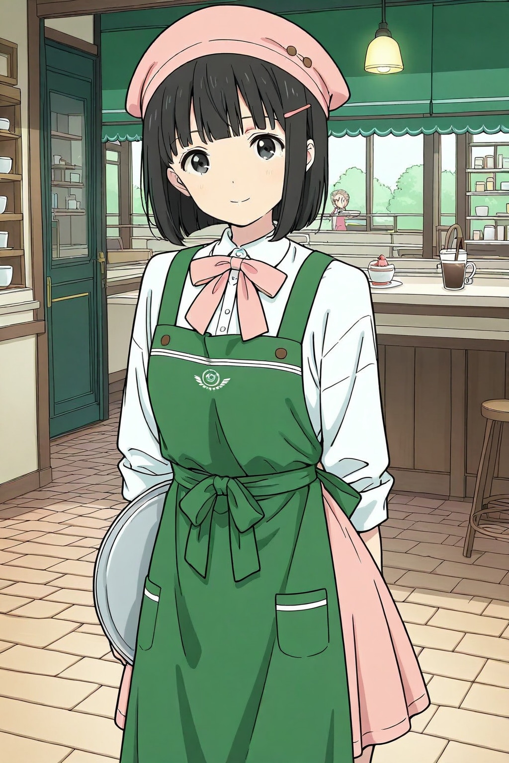 エプロンの設定間違えた～💦