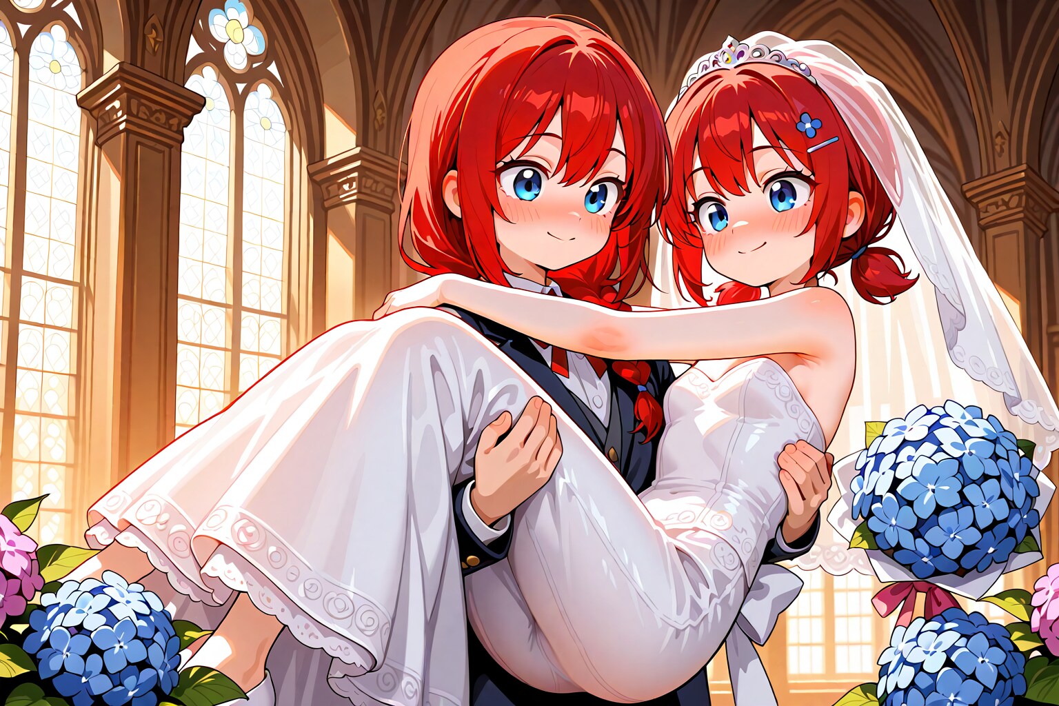 小鈴ちゃんと小織くんの結婚式？