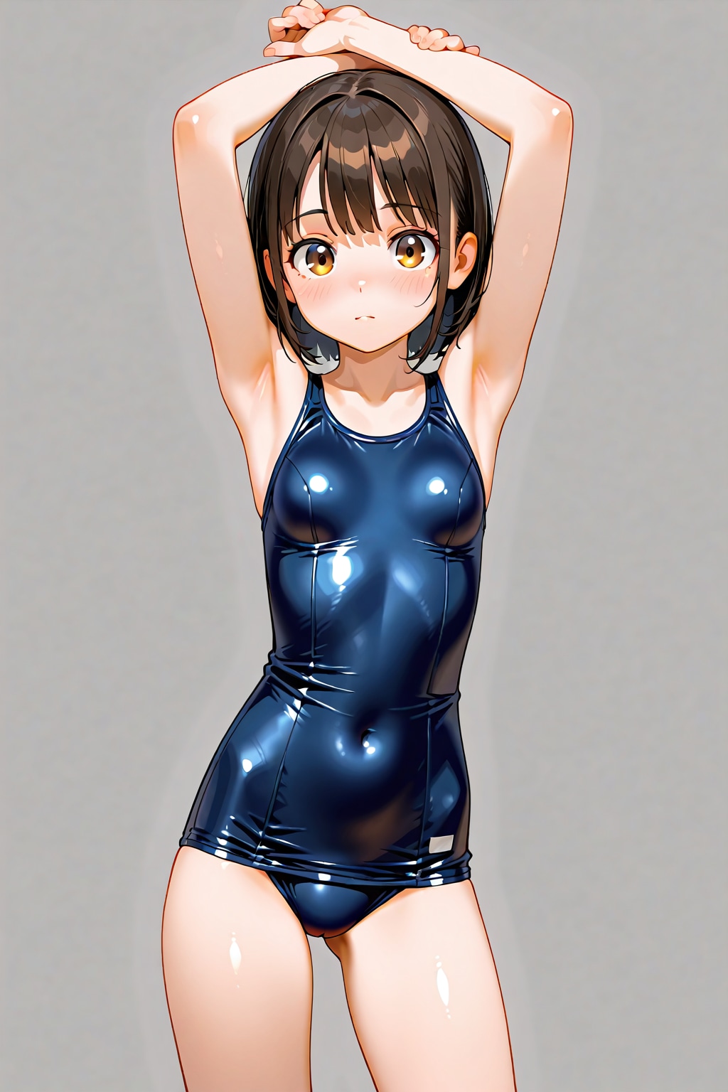 お試しスク水ガール