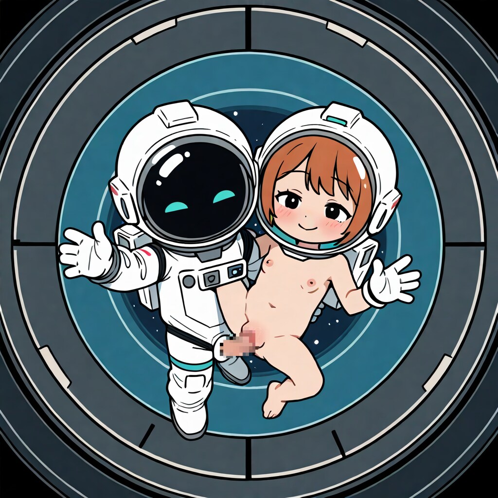 宇宙飛行カップル