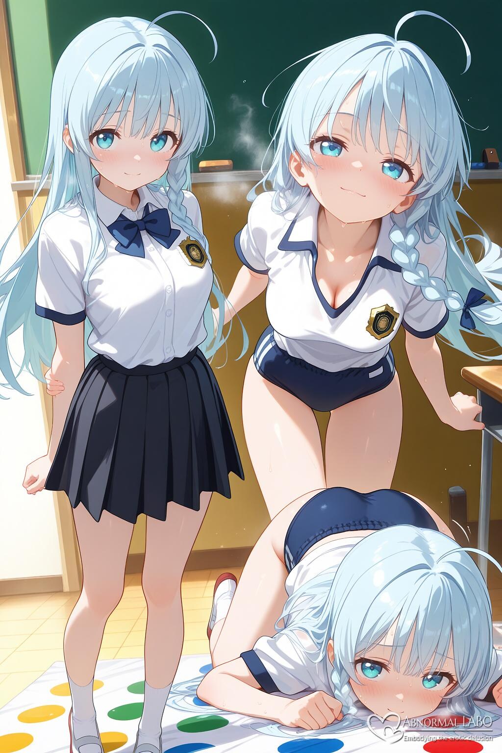 12枚）ブルマはいてきたよ♡綾乃ちゃん