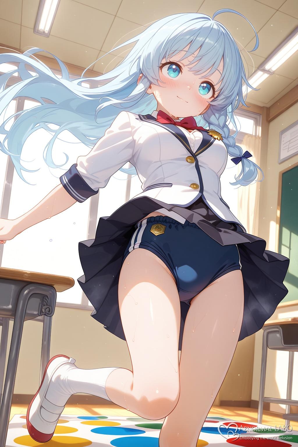 12枚）ブルマはいてきたよ♡綾乃ちゃん