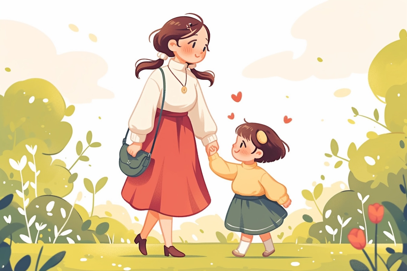 母と娘317 | の人気AIイラスト・グラビア