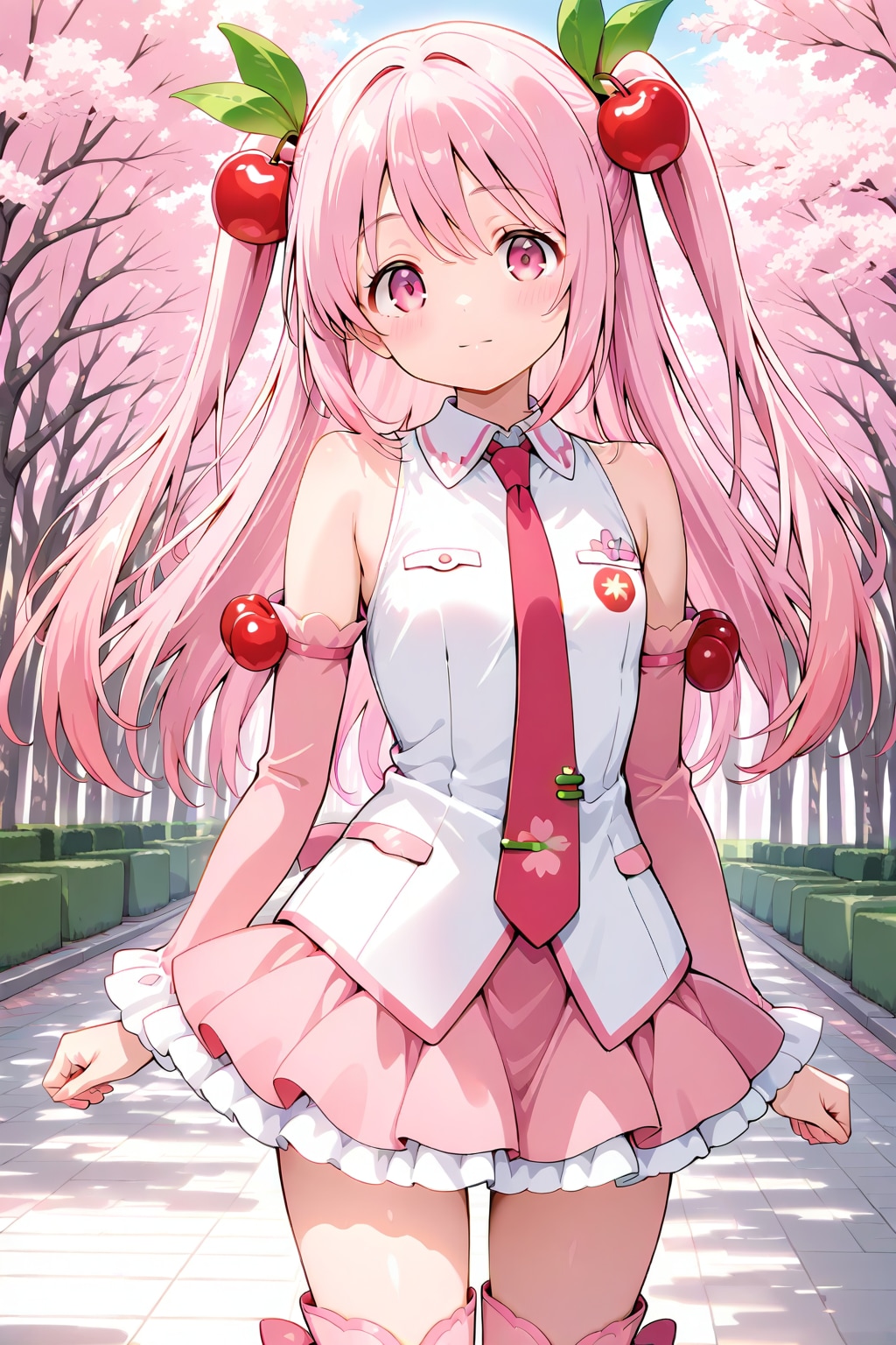 HARPY桜ミク01 | の人気AIイラスト・グラビア