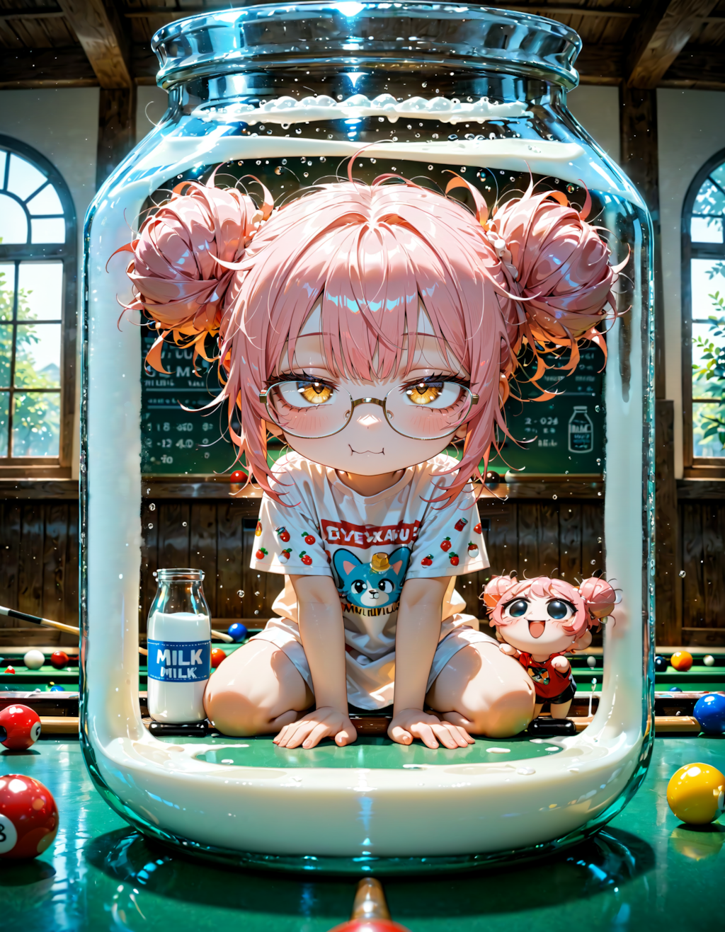 今日は何の日？　ビリヤードの日。Tシャツの日。塚田牛乳SENDの日