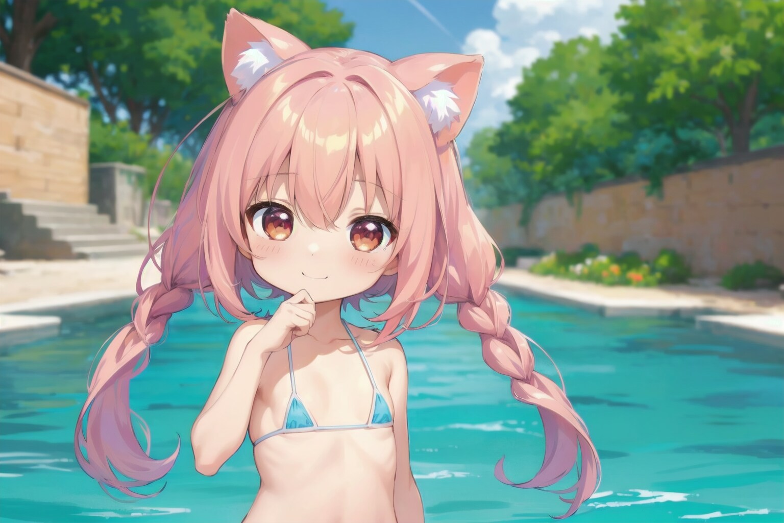 ((micro bikini)), 水着。