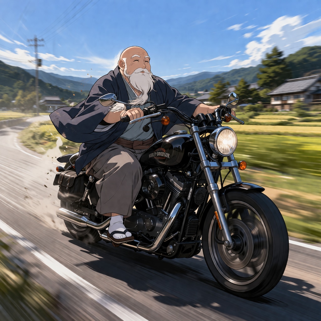 田舎道ツーリング