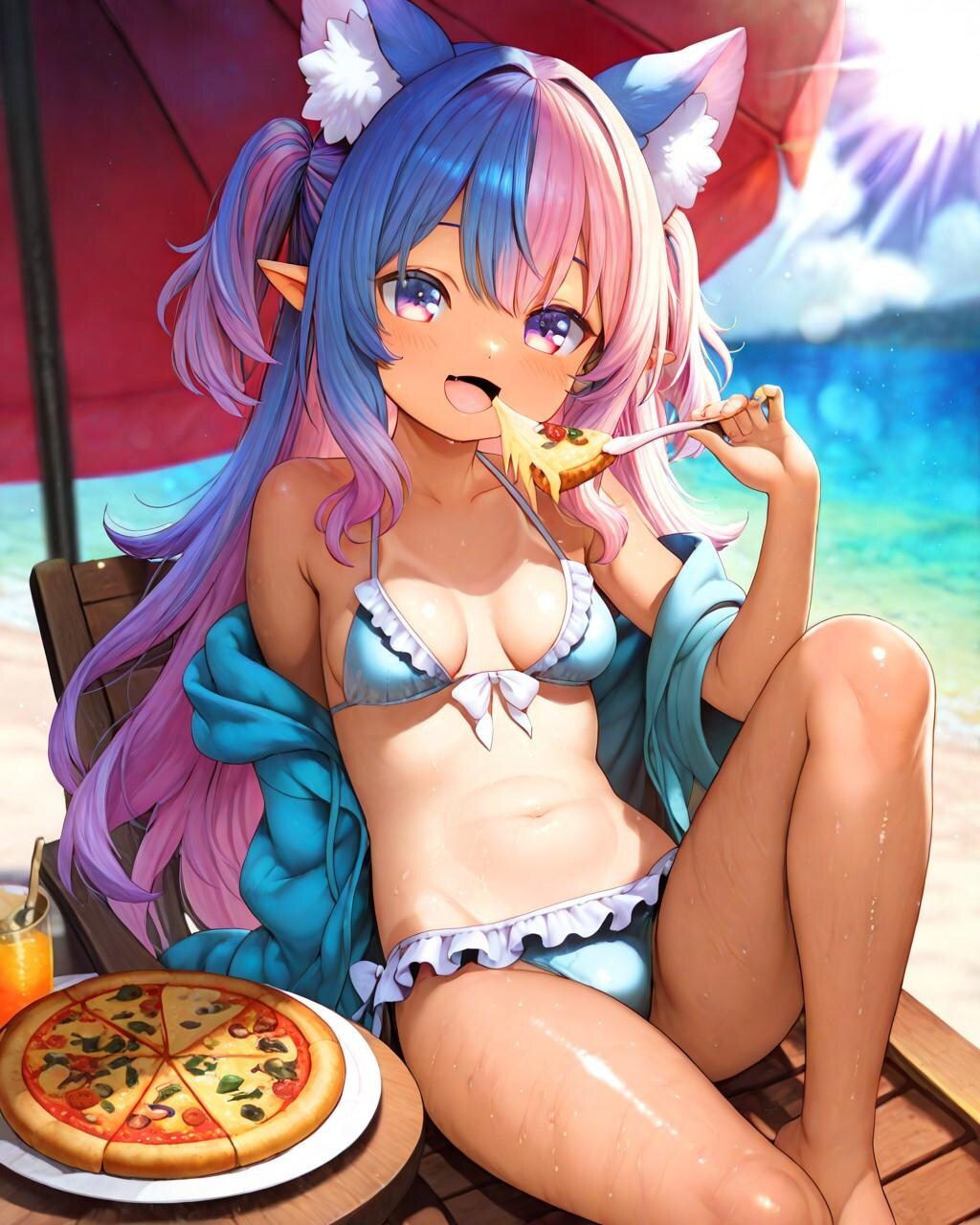 12枚）海の家ピザ