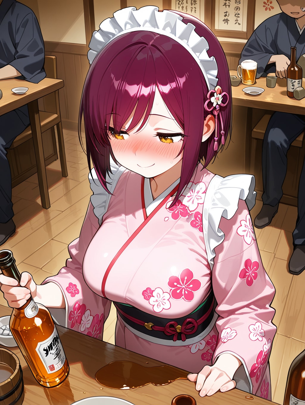 こんばんは（挨拶メイドの芽衣ちゃん）