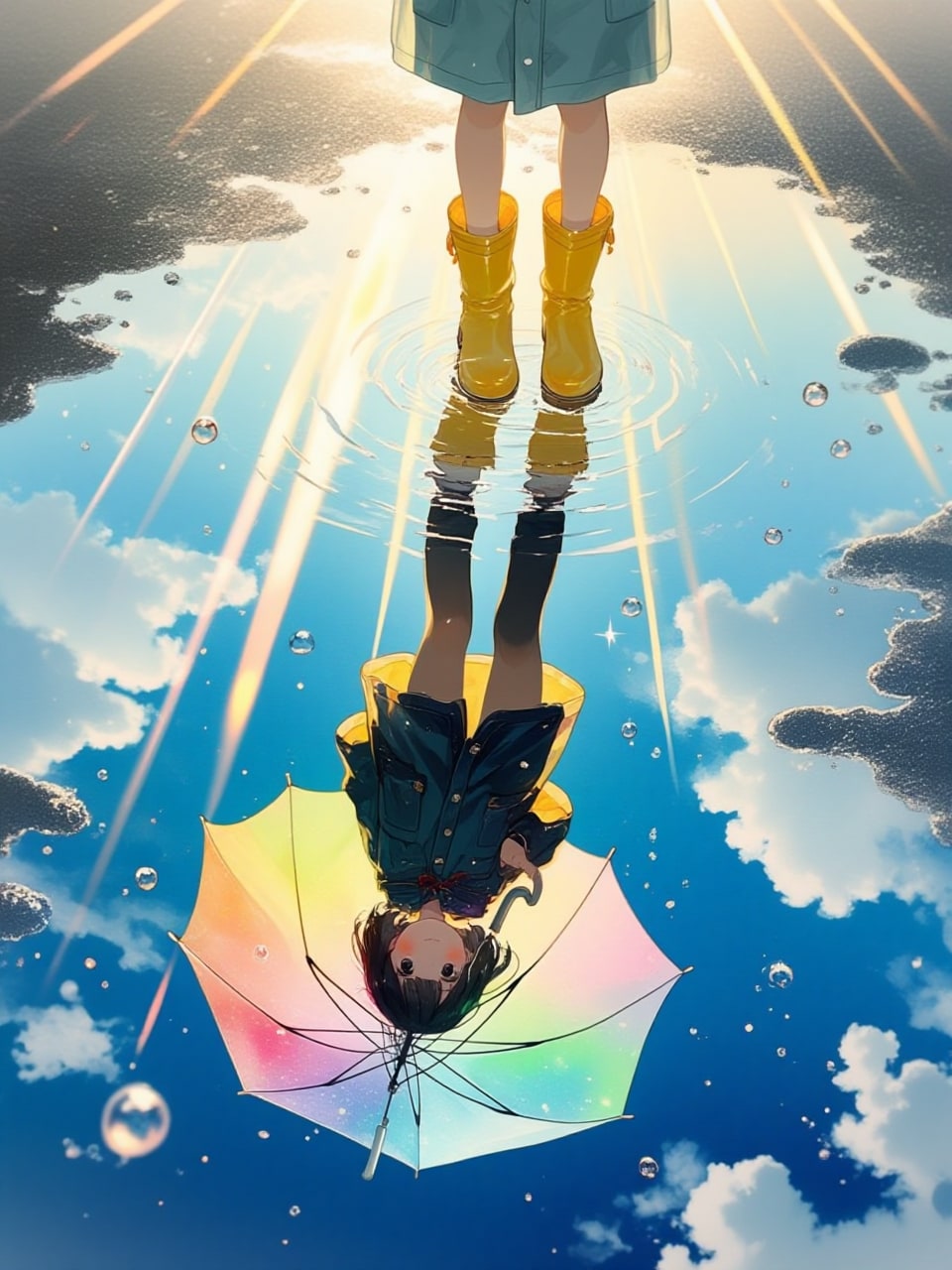 雨上がり | の人気AIイラスト・グラビア