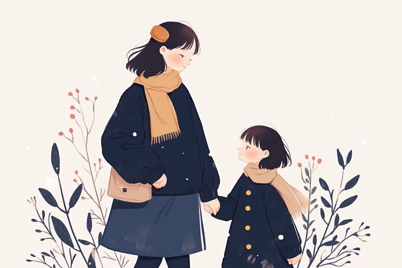 母と娘195 | の人気AIイラスト・グラビア