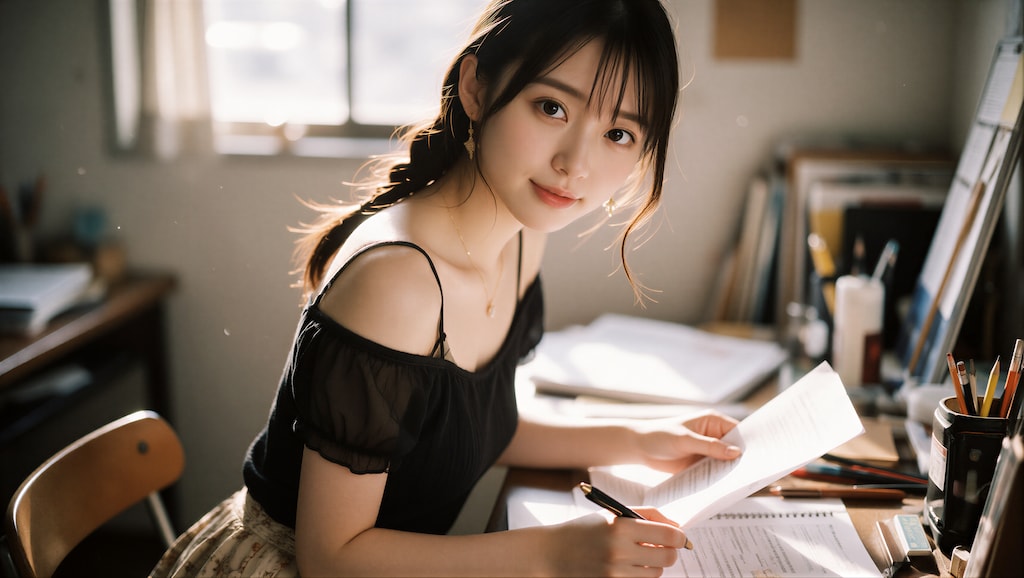 夏のオフィス 5
