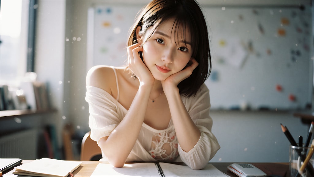 夏のオフィス 5