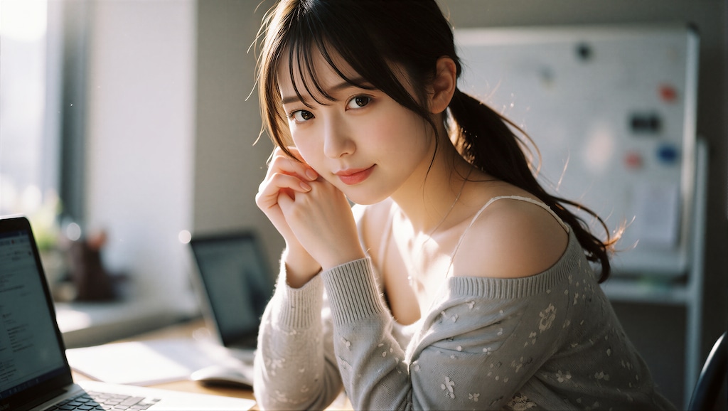 夏のオフィス 5