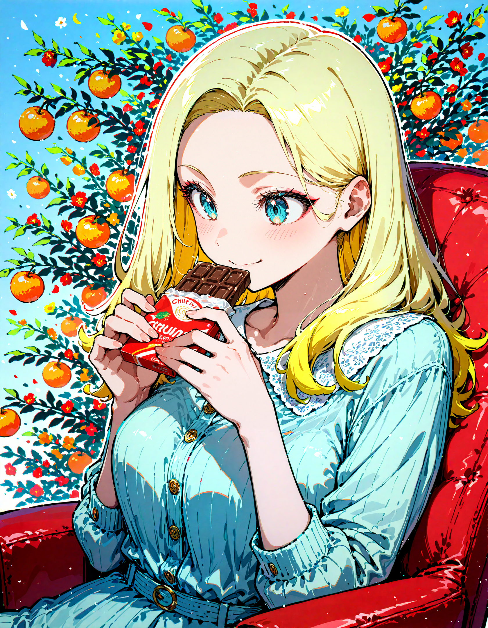 今日はブラックチョコレートの日。オレンジデー。椅子の日　その３