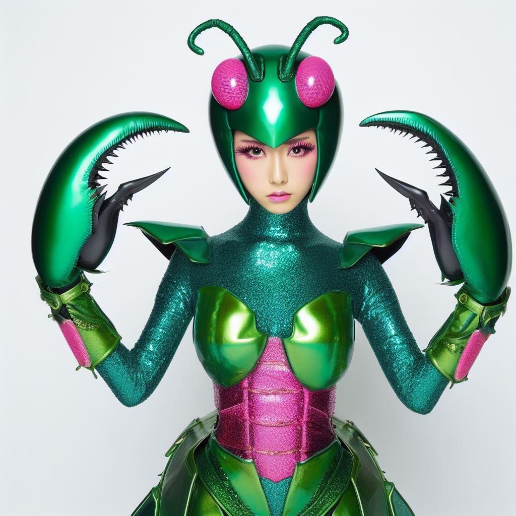 カマキリ女怪人
