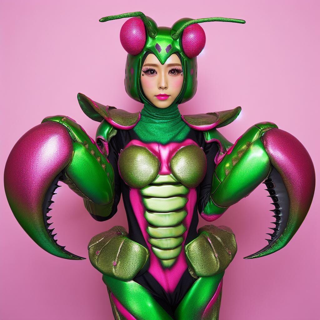 カマキリ女怪人