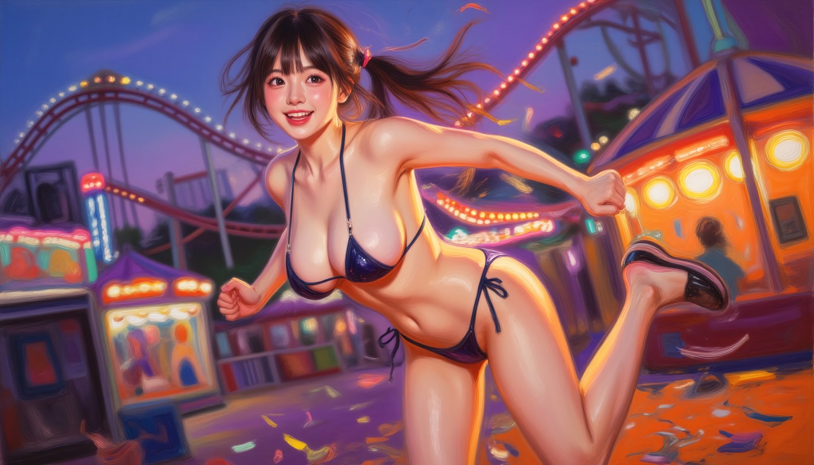 夜のレジャー