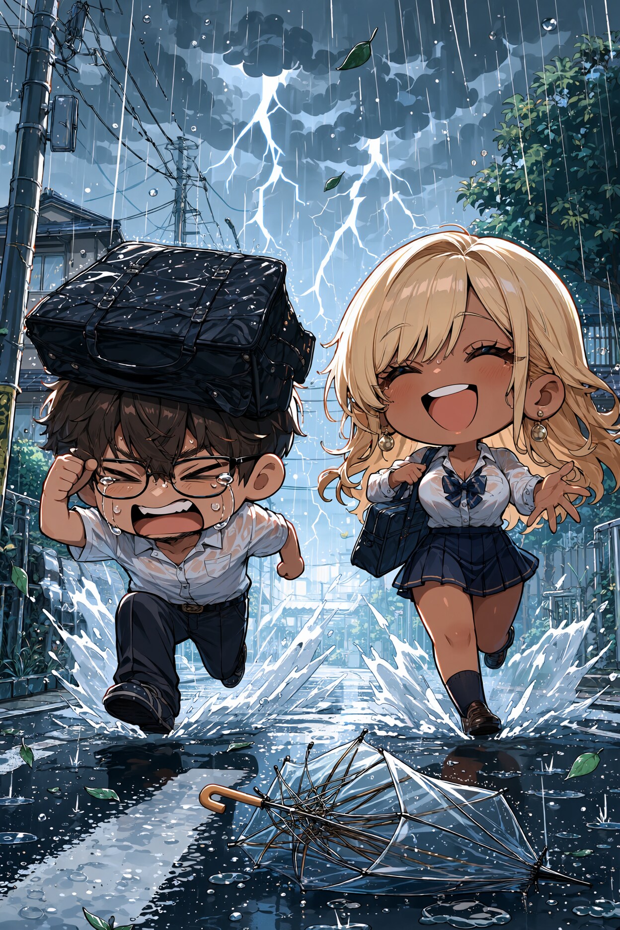 朝の壮絶な時間 | の人気AIイラスト・グラビア