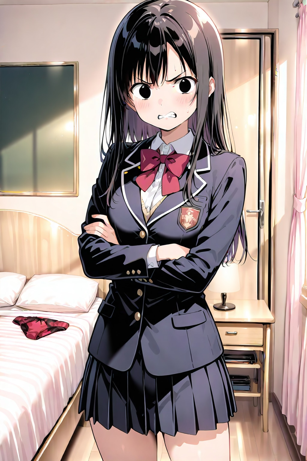 あたしの下着持ち出して何しようとしてたの!?