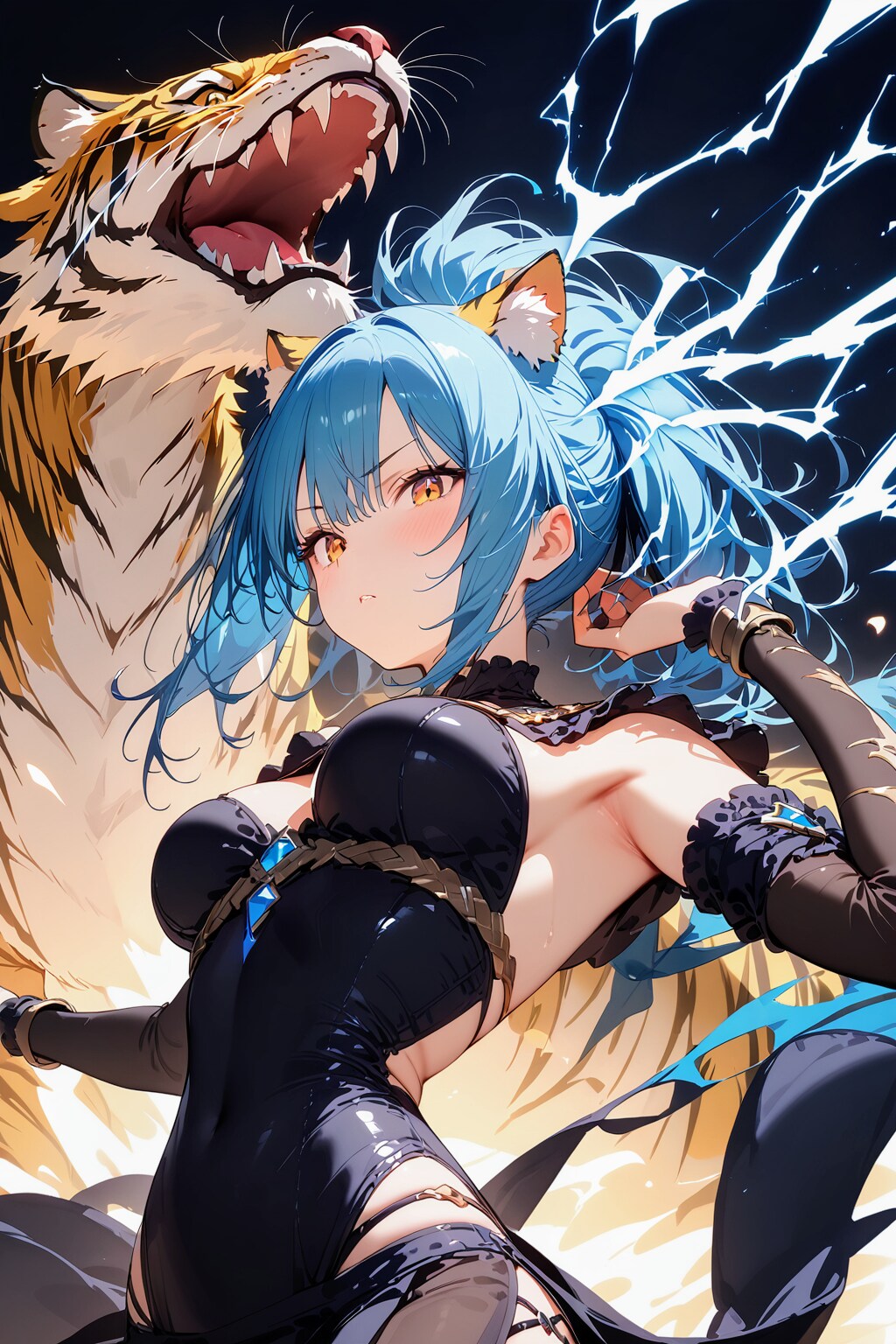 猛獣使いな、お姉やん