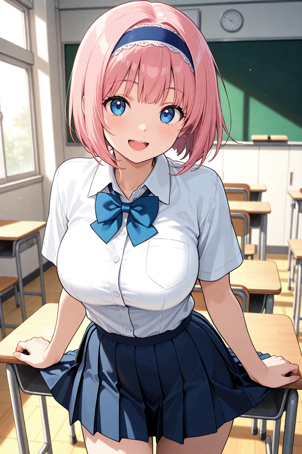 LILYスクールガール | の人気AIイラスト・グラビア