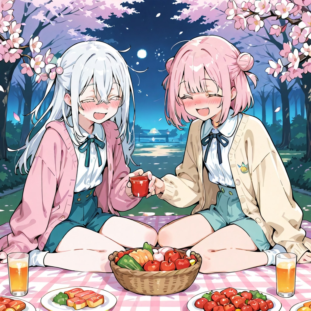 北国のGW花見 | の人気AIイラスト・グラビア