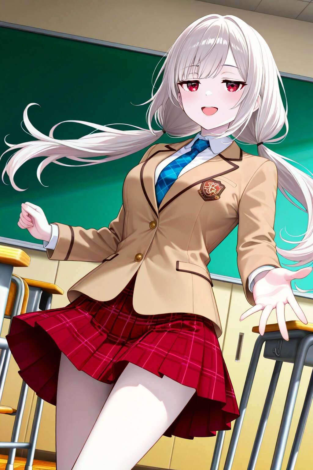 ブレザー制服のアイちゃん