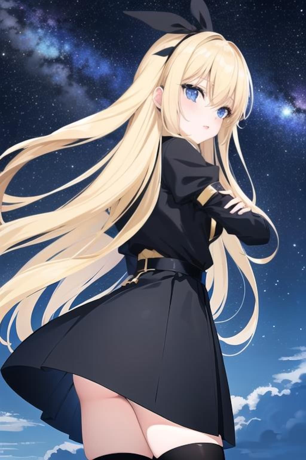 金髪ビキニスカートほか