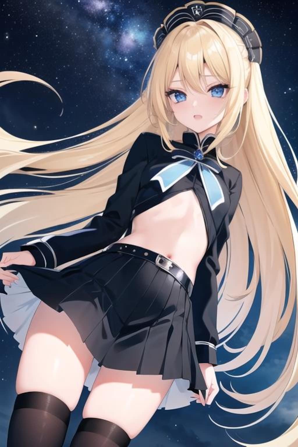 金髪ビキニスカートほか