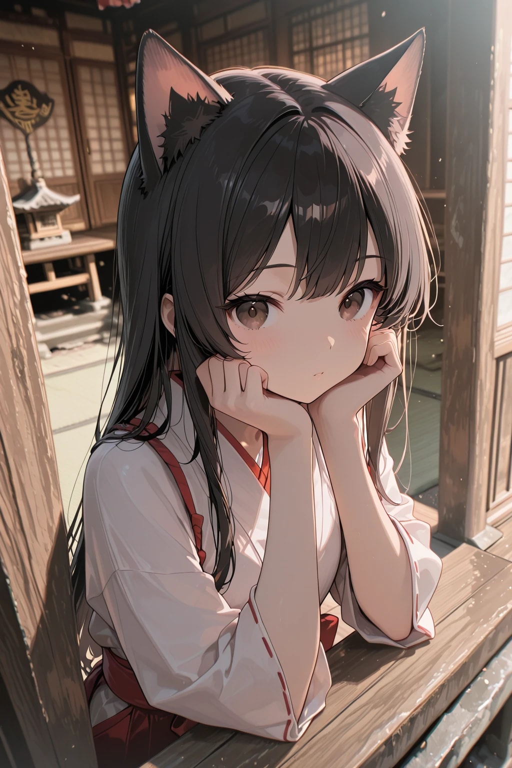 虎鼠神社ケモ耳