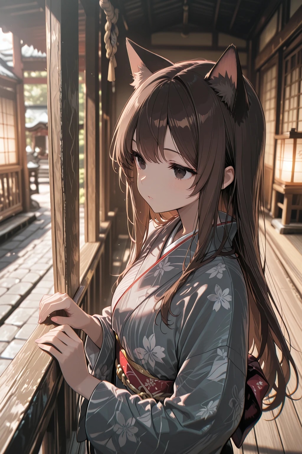 虎鼠神社ケモ耳