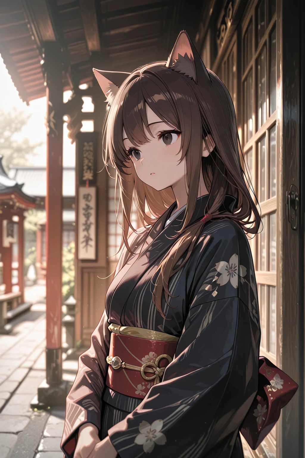 虎鼠神社ケモ耳