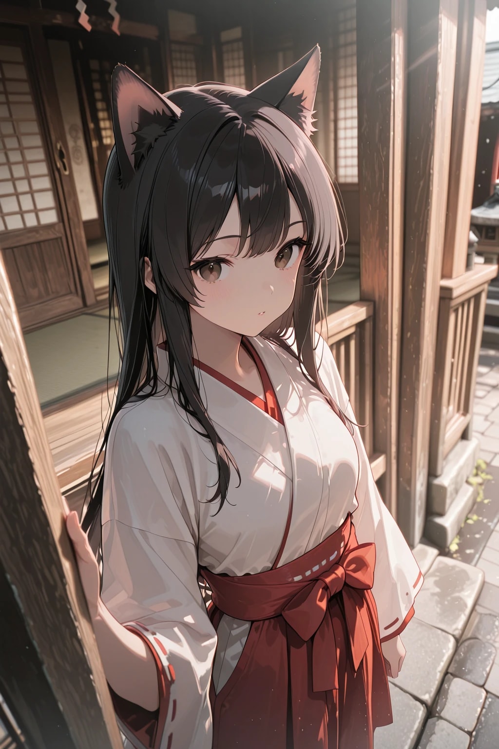 虎鼠神社ケモ耳 | の人気AIイラスト・グラビア