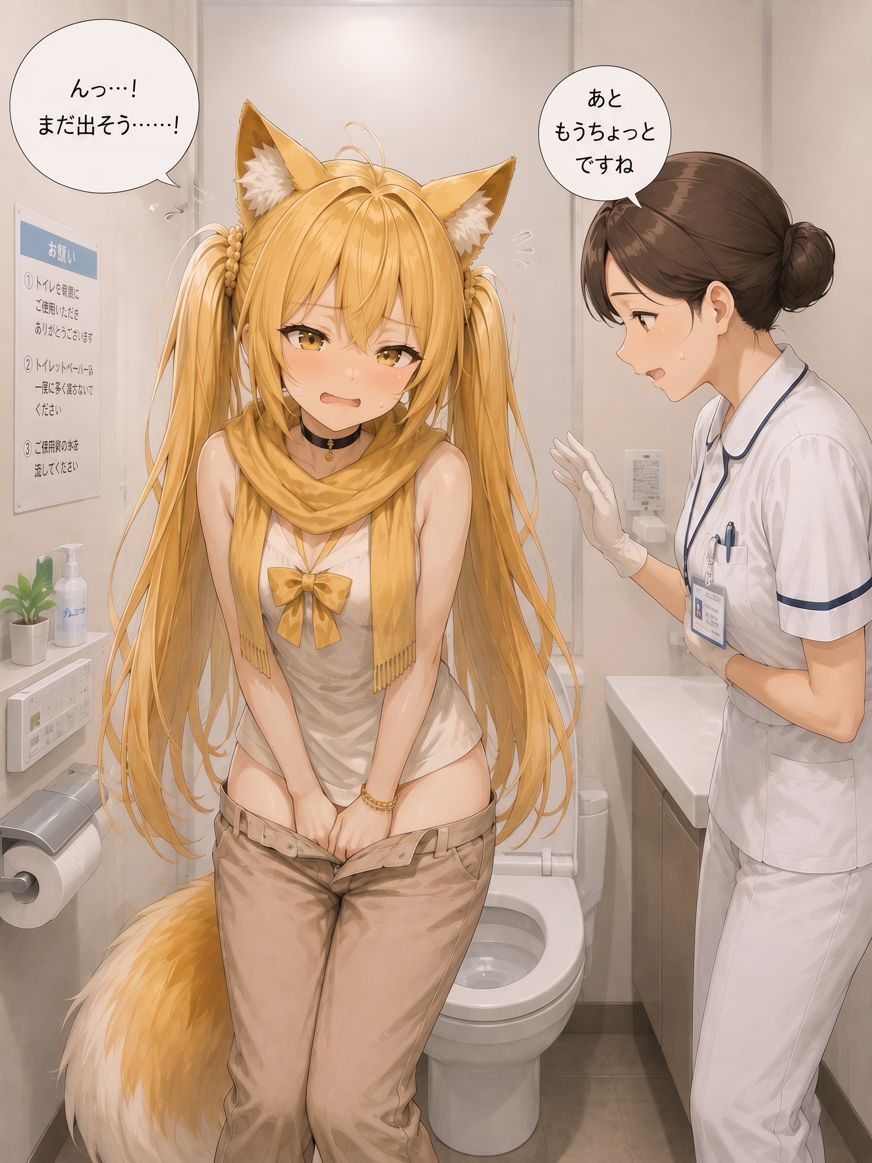 大腸内視鏡検査⑨あと少し | の人気AIイラスト・グラビア