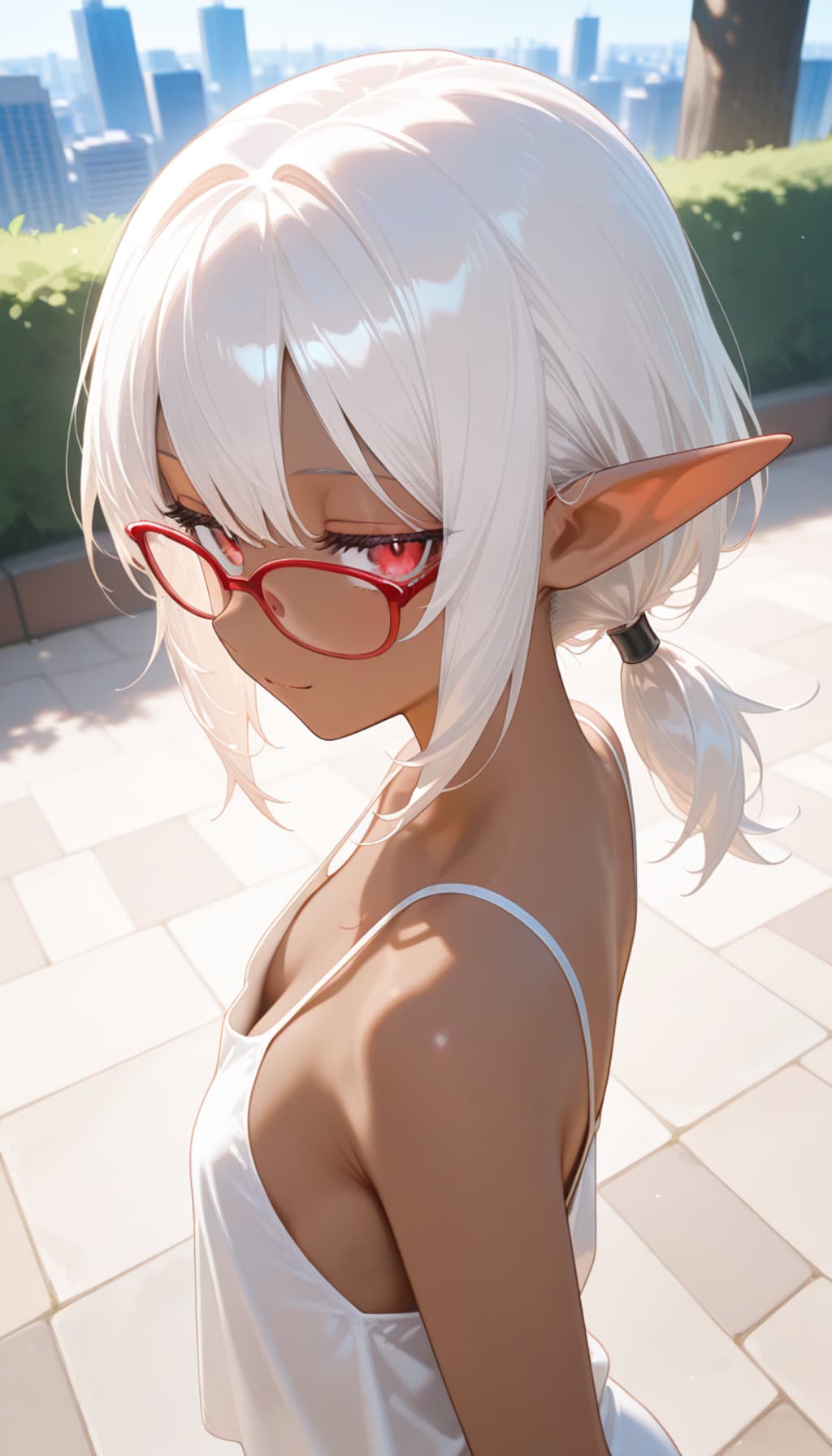 ハイアングル
