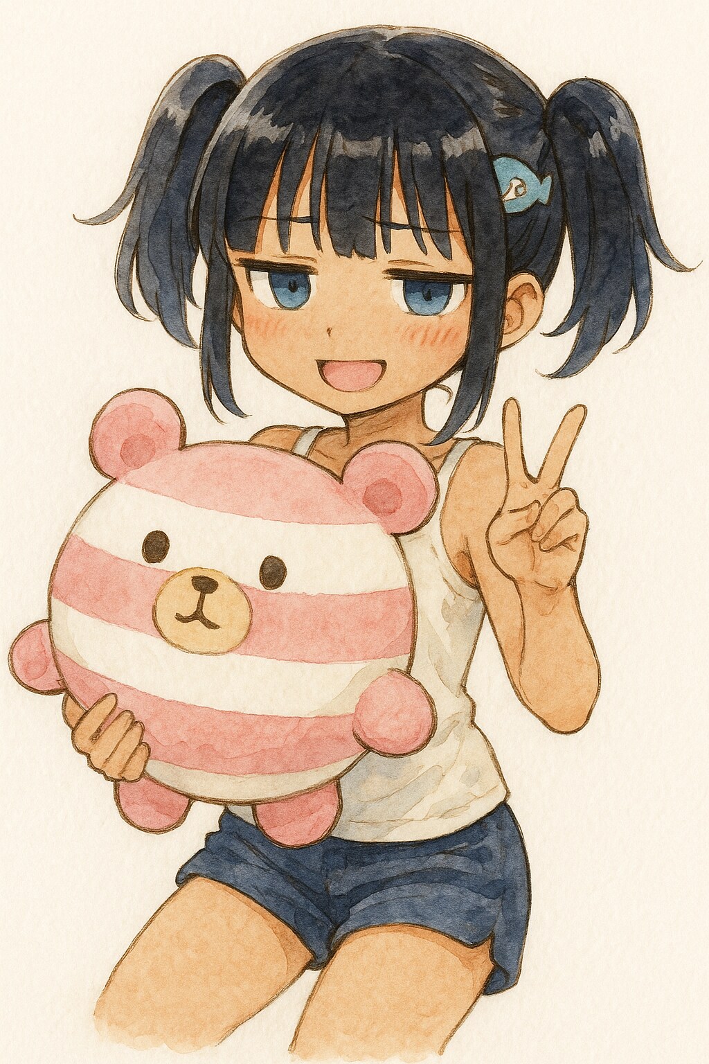 こなつちゃんと 天がくん
