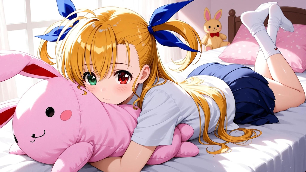 ヴィヴィオ➡　うにゅ⁉