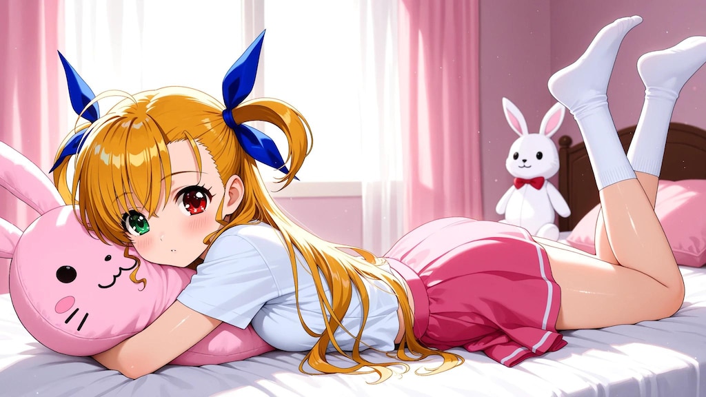 ヴィヴィオ➡　うにゅ⁉