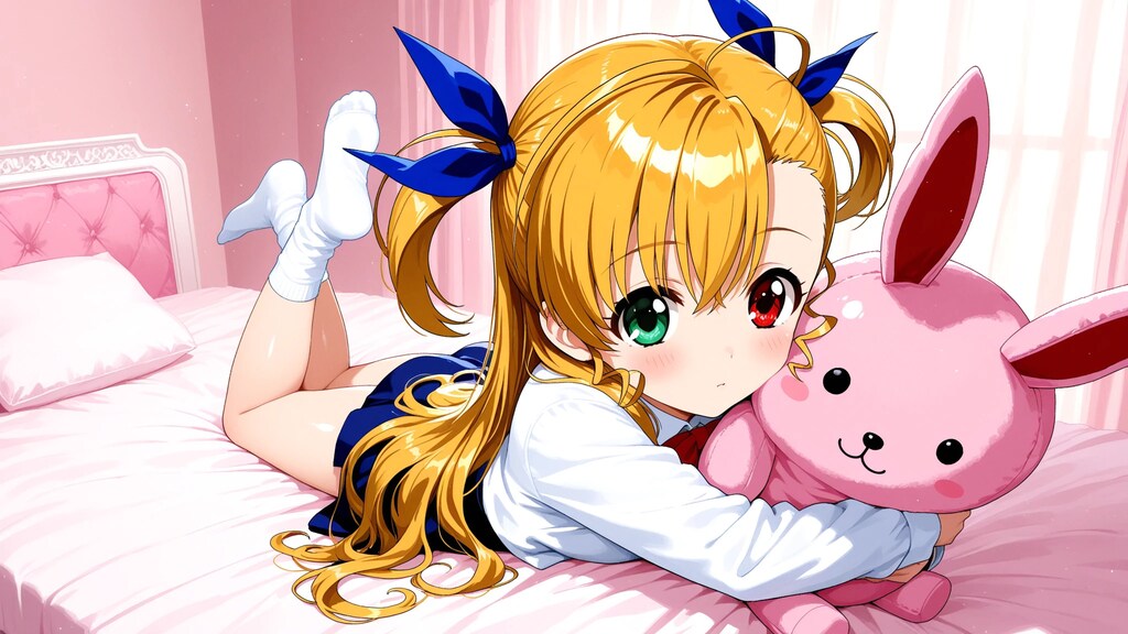 ヴィヴィオ➡　うにゅ⁉