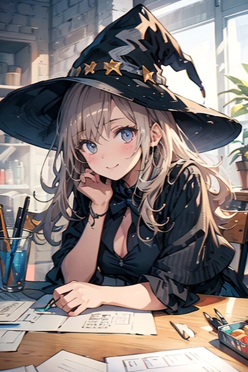 魔女 | の人気AIイラスト・グラビア