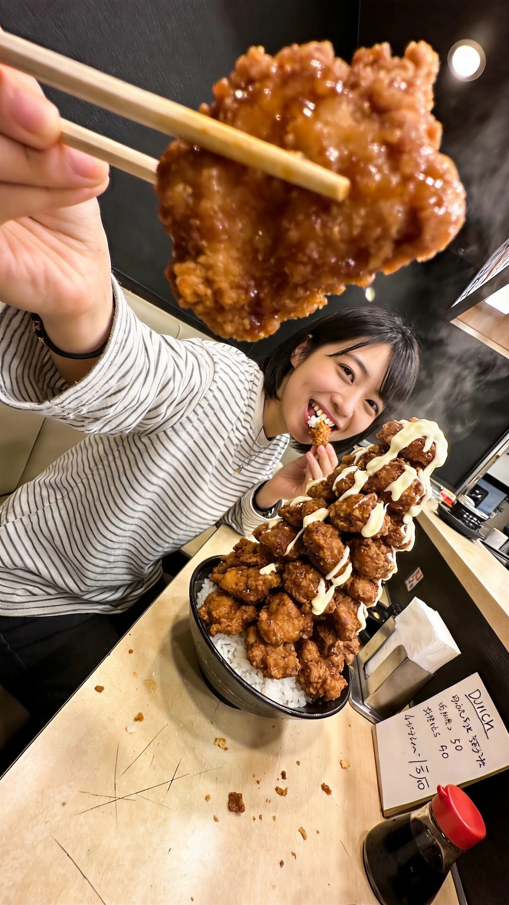 Fried to Impossible Heights