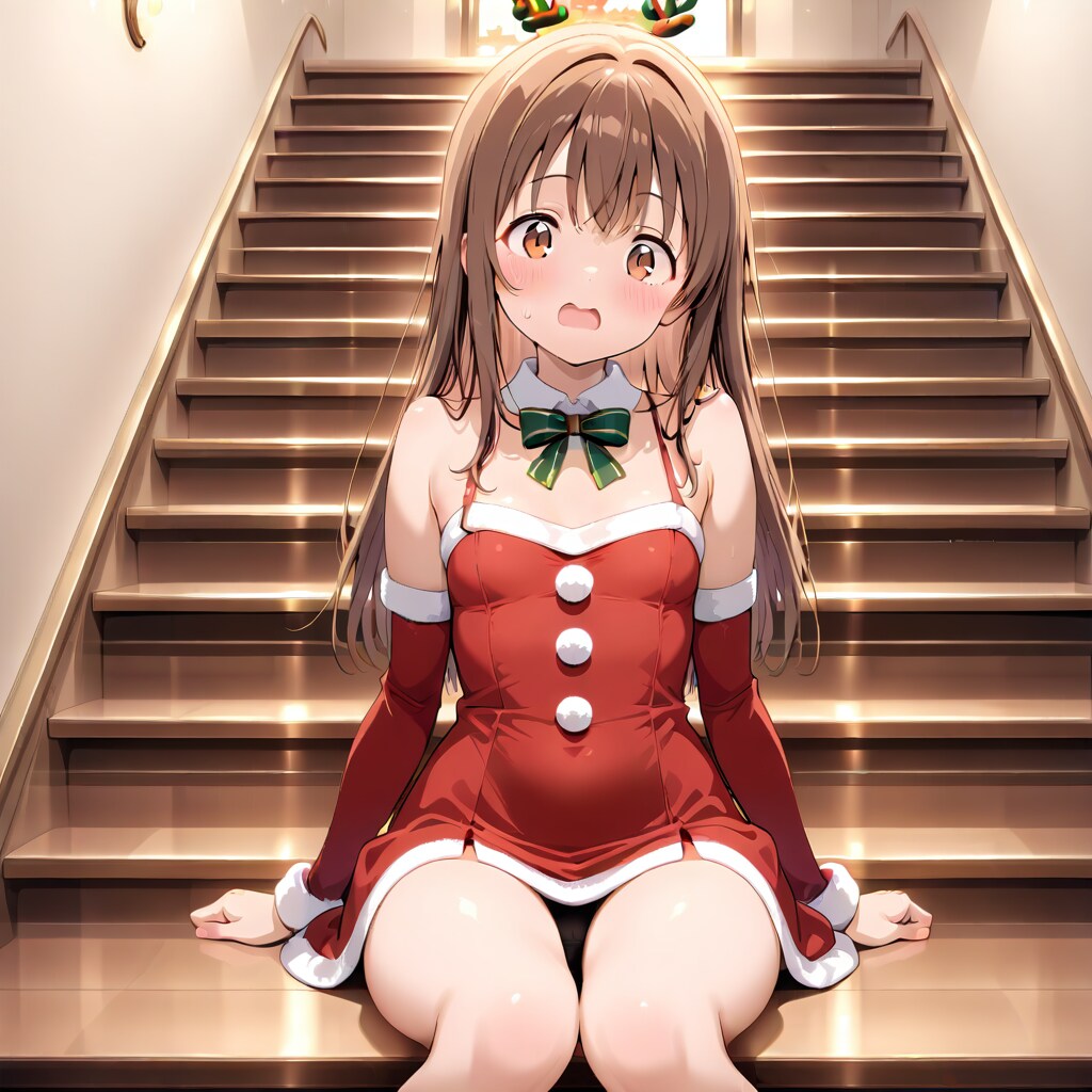 なんだ～サンタさんじゃなかった・・・