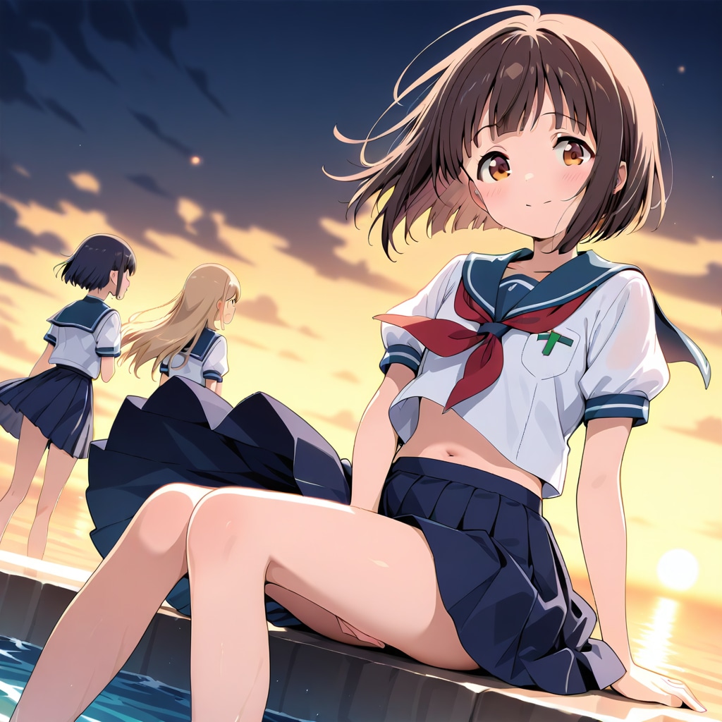 海風(健全version) | の人気AIイラスト・グラビア