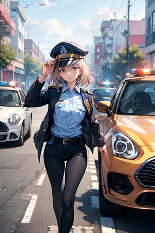 婦人警官 | の人気AIイラスト・グラビア