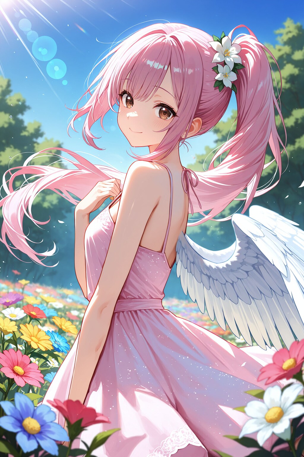 天使さん頑張ります