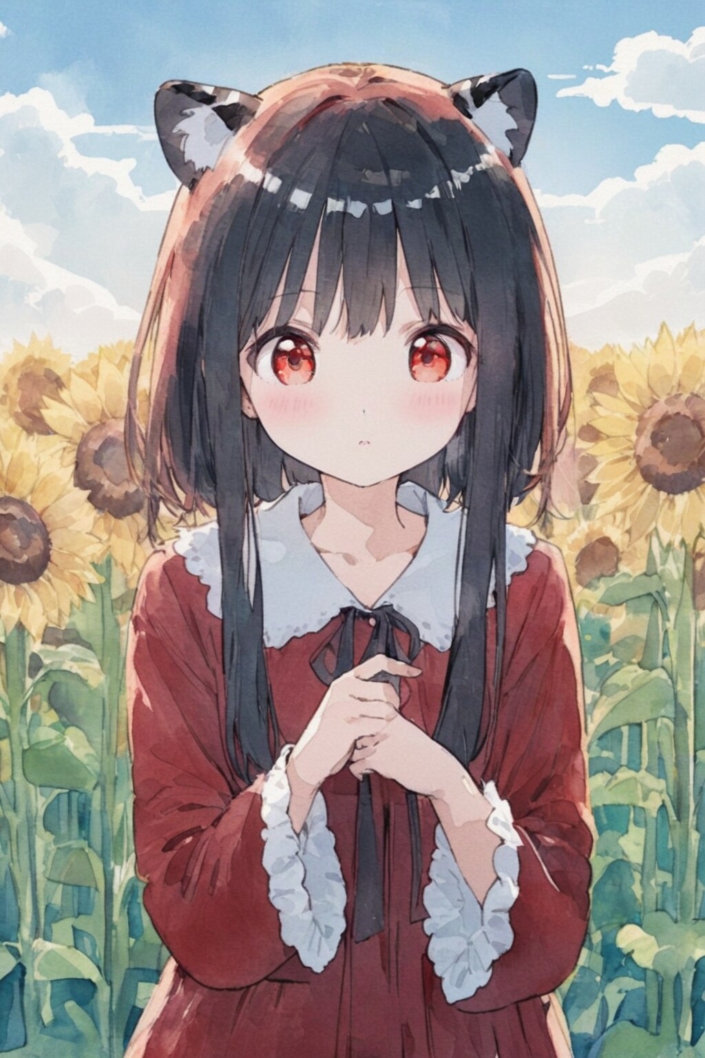 ひまわり | の人気AIイラスト・グラビア