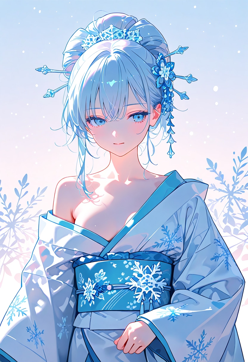 雪女 | の人気AIイラスト・グラビア