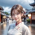 ⛩️雨上がりの古都 4枚目